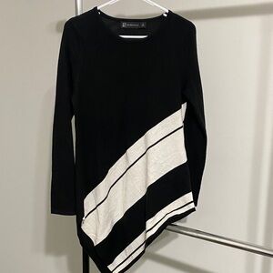 New York & Company Black Knit Top